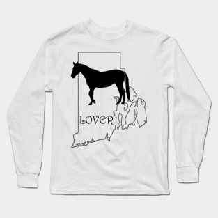 Rhode Island Horse Lover Gifts Long Sleeve T-Shirt